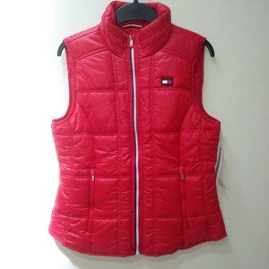 Tommy Hilfiger Quilted Puffer Zipper Vest , Small
